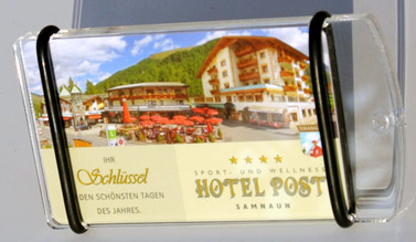 Edle Hotelschl&uuml;sselanh&auml;nger