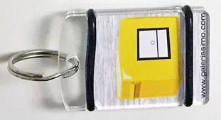 Kleine Schlüsselanhänger für Postfächer