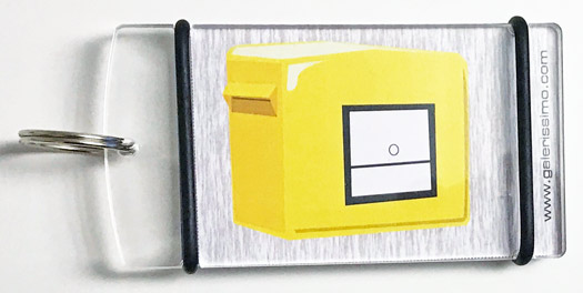 Postfach-Schlüsselanhänger