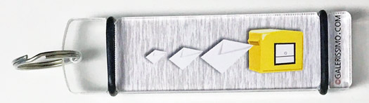 Schlüsselanhänger für Postkästen