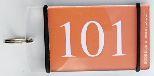 Edle Hotelschl&uuml;sselanh&auml;nger