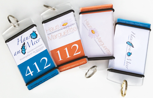 Edle Hotelschl&uuml;sselanh&auml;nger