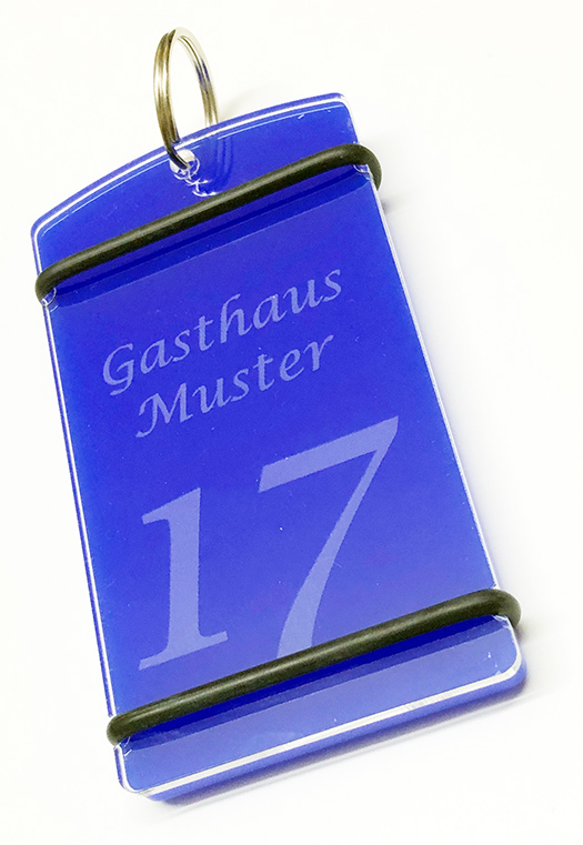 rückseitig gravierte schlüsselanhänger