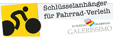 Schlüsselanhänger für Radverleiher