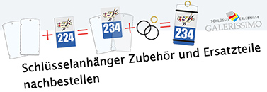 Zubehör für Schlüsselanhänger bestellen