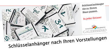 Schlüsselanhänger nach Kundenwunsch